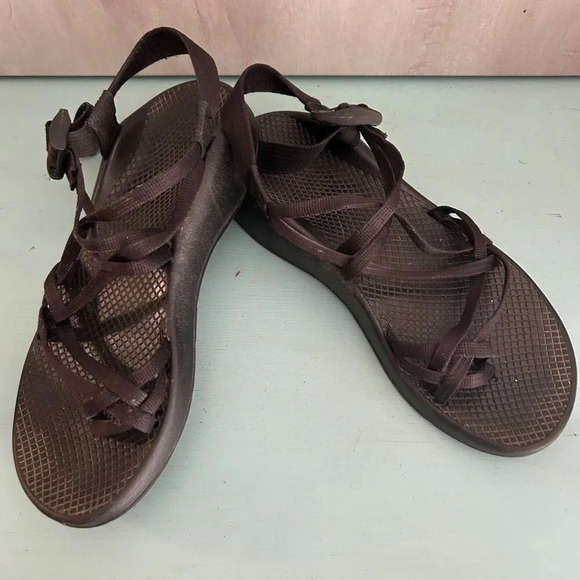 Chaco ZX1 Women Size 10 Cloud Dual Adjustable Straps Cushioned Sandal GORP Beach - Picture 9 of 9